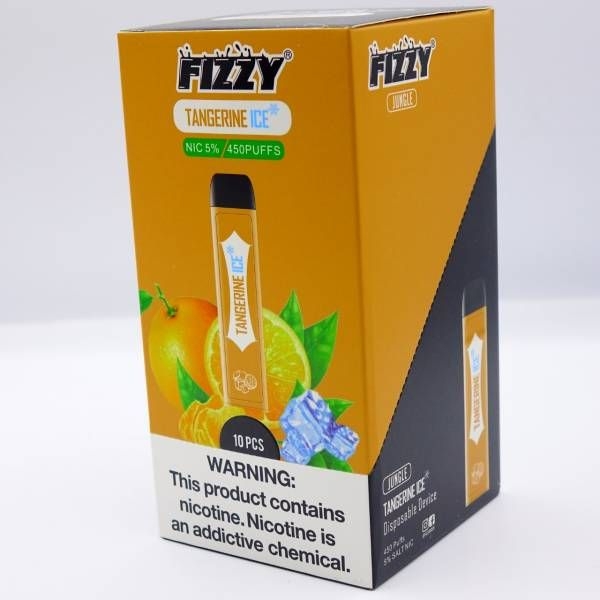 Купить FIZZY Jungle - Мандарин Лед, 450 затяжек, 20 мг (2%)