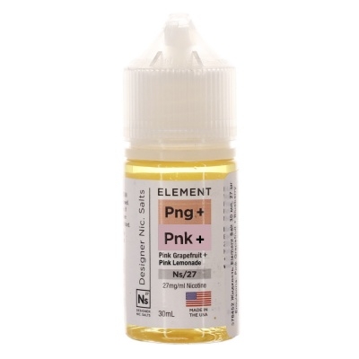 Купить Element Salt Pink Grapefruit + Pink Lemonade (Розовый грейпфрут + Розовый лимонад), 30 мл, 2 %