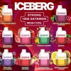 Купить Iceberg Mini Plus 1000 затяжек - Клубнично-банановая жвачка